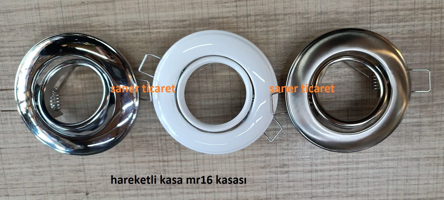 MARİN TAVAN SPOT KASA CROM SATEN NİKEL BEYAZ