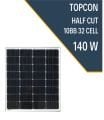 140W HALF CUT TOPCON GÜNEŞ PANELİ LEXRON