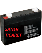 6 Volt 7 Amper  AKÜ KURU