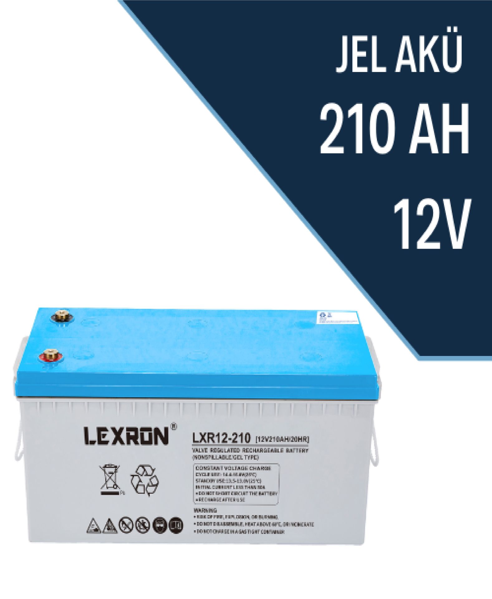 210 AMPER JEL AKÜ  LEXRON