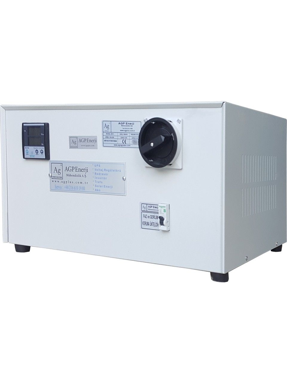 10 KVA REGÜLATÖR MONO FAZ SERVO BAKIR SARGILI