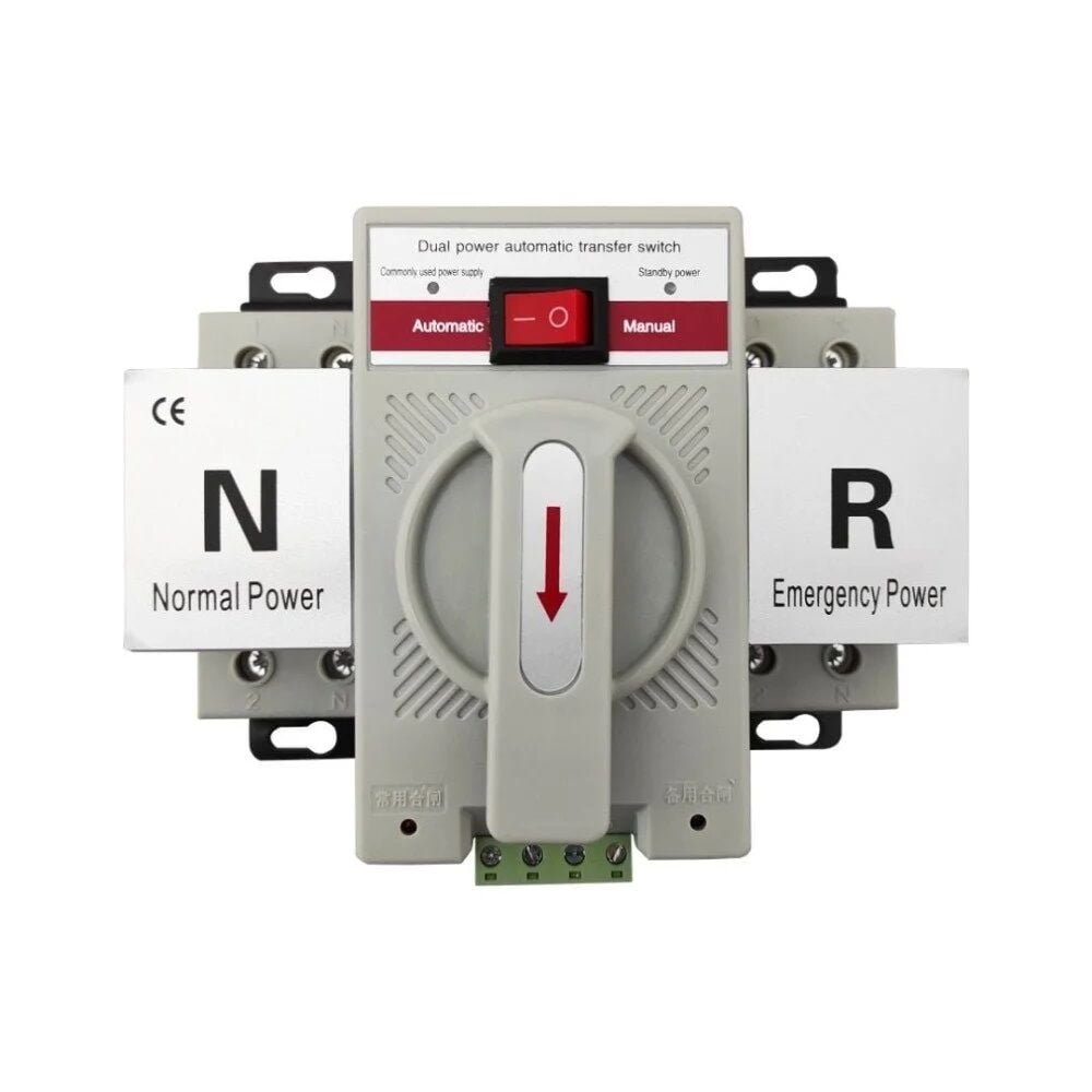 TRANSFER SWİTCH 63 AMPER OTOMATİK TRANSFER ŞALTERİ MONO FAZ