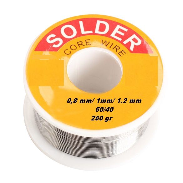 HAVYA LEHİM TELİ  0.8mm_ 1mm_1.2mm   60/40    250gr