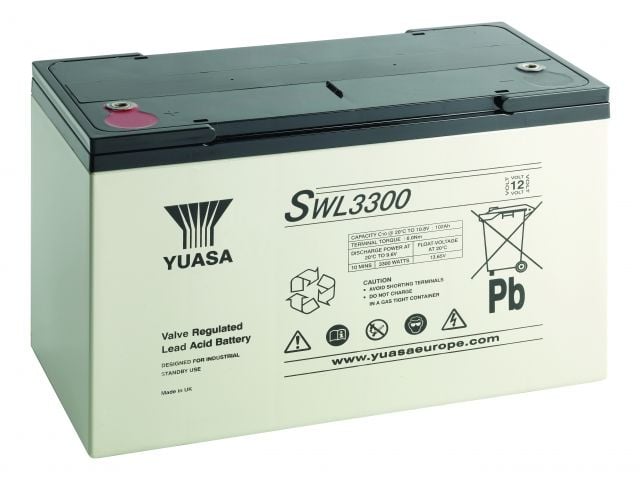 YUASA 12 VOLT 100 AMPER AKÜ  SWL3300