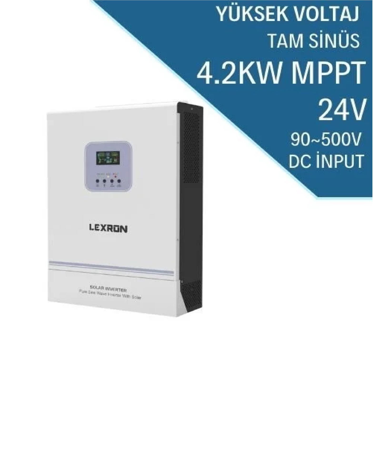 4200 WATT İNVERTÖR 24 VOLT LEXRON 4.2KW MPPT 90-500 VOLT